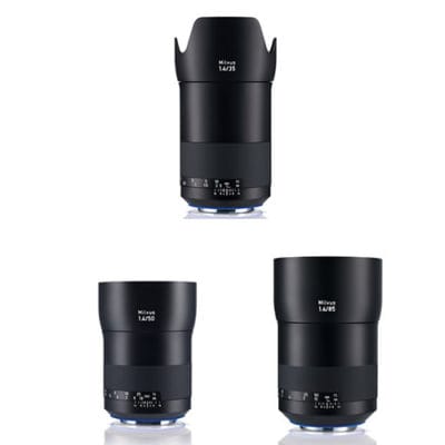 Zeiss Milvus 3 Lens Kit EF-Mount