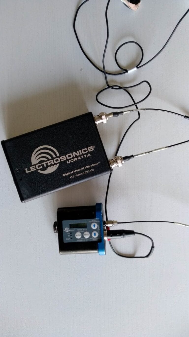 Radio microfono Lectrosonics