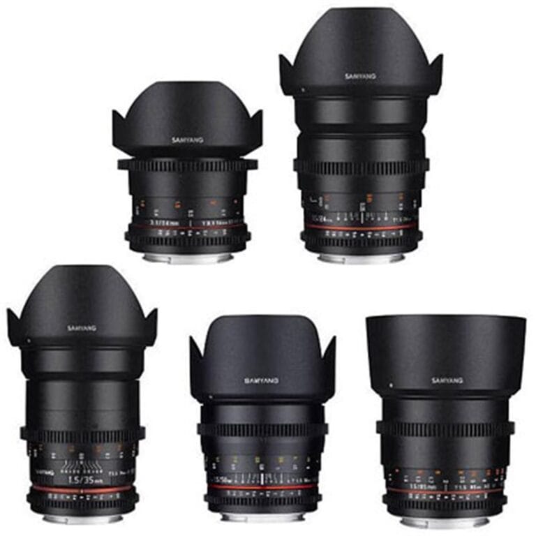Samyang Cine Lens Kit per Canon