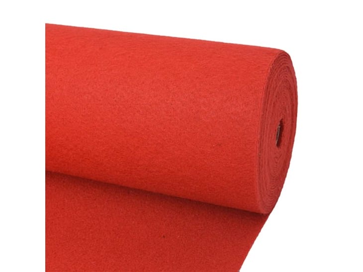 Tappeto da esposizione rosso