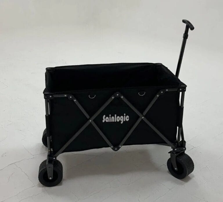 Carrello Pieghevole con ruote grandi