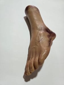 piede sinistro uomo