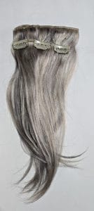 extension hair capelli veri grey