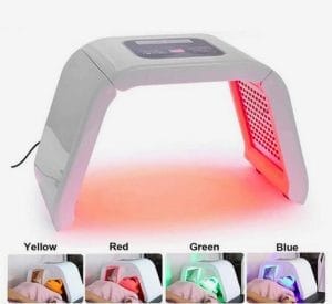 terapia led viso