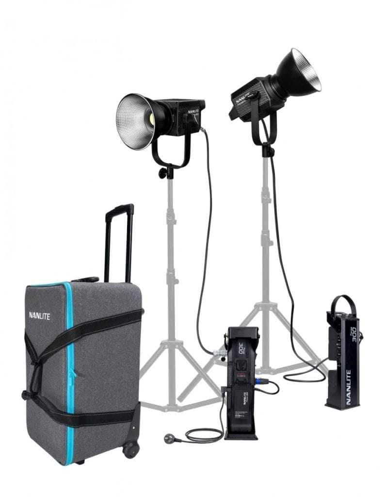 nanlite forza 300 kit 2x nanlite